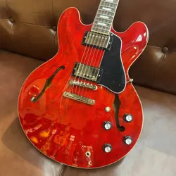 GIBSON MODERN COLLECTION ES-335 FIGURED 60S CHERRY S N 201650045 3.72KG