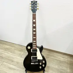 ELECTRIC GUITAR GIBSON LES PAUL 2016 BLACK MADE IN USA WITH SOFT CASE