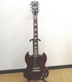 GIBSON SG SPECIAL P-90 VINTAGE CHERRY ELECTRIC GUITAR WITH GIG BAG - USED