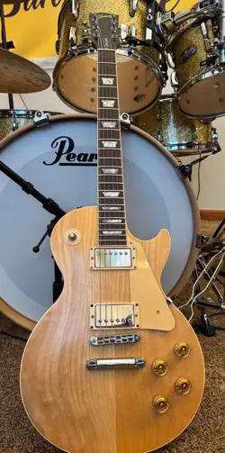 GIBSON LES PAUL STANDARD RAW POWER NATURAL SATIN FINISH ELECTRIC GUITAR 2000