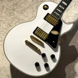 EPIPHONE INSPIRED BY GIBSON CUSTOM LES PAUL CUSTOM ~ALPINE WHITE~ #GG40Q