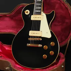 GIBSON 40TH ANNIVERSARY LES PAUL STANDARD P-100 GOLD HW EBONY FINGER #GG7T2