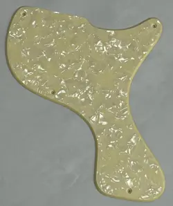 CUSTOM FOR GIBSON LES PAUL JUNIOR 1958 DC STYLE GUITAR PICKGUARD CREAM PEARL