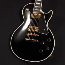 EPIPHONE INSPIRED BY GIBSON CUSTOM LES PAUL CUSTOM EBONY S N:24101529862