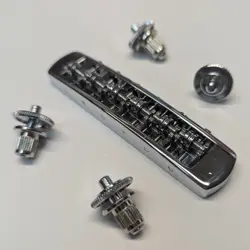 SCHALLER STM BRIDGE NON REVERSE CHROME ROLLER M5 - FOR GIBSON LES 335 TREMOLO
