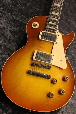 GIBSON CUSTOM SHOP MURPHY LAB 1959 LES PAUL STANDARD REISSUE ROYAL TEA BURST LIG