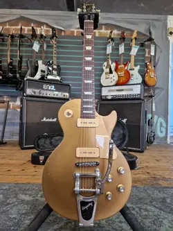 GIBSON LES PAUL STUDIO '60S TRIBUTE SATIN GOLD TOP 2011 ELECTRIC GUITAR