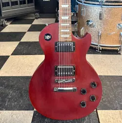 GIBSON LPJ LES PAUL 2013 - WORN CHERRY