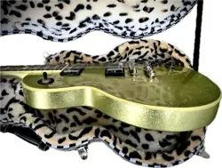 2009 EPIPHONE BY GIBSON CUSTOM SHOP ALL SILVER SPARKLE LES PAUL STANDARD GUITAR