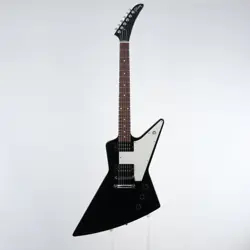 USED GIBSON EXPLORER 76 REISSUE 2007 EBONY ELECTRIC GUITAR FREE SHIPPING