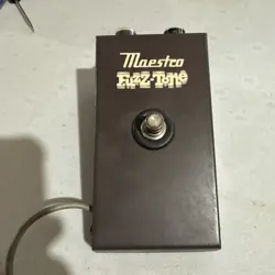 NICE VINTAGE 1965 MAESTRO FZ-1A FUZZ TONE BY GIBSON FUZZ GUITAR EFFECT PEDAL