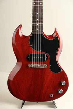 GIBSON CUSTOM SHOP MURPHY LAB 1963 SG JUNIOR CHERRY ULTRA LIGHT AGED LIGHTNING