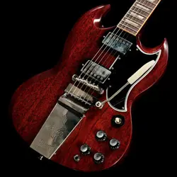 GIBSON CS: 1964 SG STD REISSUE W/MAESTRO VIBROLA VOS CHERRY RED( 3.48KG)