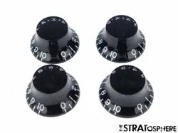4 USA GIBSON LES PAUL STUDIO MODEL SPEED CONTROL KNOBS VOLUME TONE PARTS BLACK