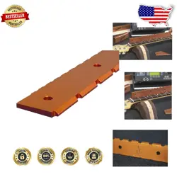 LIGHTWEIGHT NOTCHED STRAIGHT EDGE FOR FENDER & GIBSON SCALES - ROCK STAR QUALITY