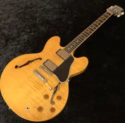 GIBSON ESDT-335 DOT NATURAL 2003 SEMI-HOLLOW ELECTRIC GUITAR FROM JAPAN
