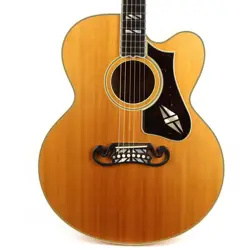 GIBSON CUSTOM SHOP SUPER 200 ACOUSTIC GUITAR NATURAL 2002