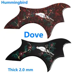 DOVE ACOUSTIC GUITAR PICKGUARD FOR GIBSON SELF-ADHESIVE HUMMINGBIRD THICK 2.0 MM