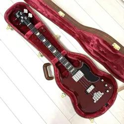 GIBSON SG STANDARD BASS HERITAGE CHERRY - USED, GREAT CONDITION