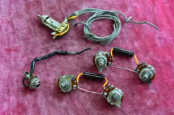 VINTAGE 1959 GIBSON LES PAUL PAF WIRING HARNESS STANDARD GOLDTOP BURST CENTRALAB