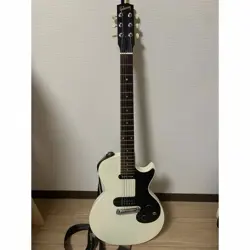 GIBSON MELODY MAKER 2010 WHITE MAHOGANY BODY & NECK W/ SOFT CASE