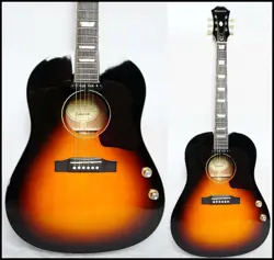 EPIPHONE BY GIBSON LIMITED EDITION EJ-160E/VS MODEL WITH DEFECTS 2016 ECO