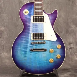 GIBSON LES PAUL STANDARD 50S FIGURED TOP BLUEBERRY BURST 4.59KG S N 219330303 WE