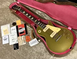 GIBSON 1955 NAMM SHOW COMMEMORATIVE LES PAUL NUGGET GOLD MURPHY LAB LIGHT AGED