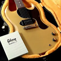 GIBSON CUSTOM SHOP MURPHY LAB 1963 SG JUNIOR ULTRA LIGHT AGED TV YELLOW WEIGHT:2