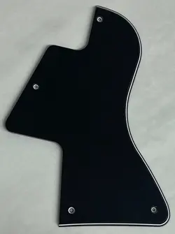 CUSTOM FOR GIBSON LES PAUL SPECIAL-P90 STYLE GUITAR PICKGUARD 3-PLY BLACK