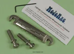 LIGHTNING BOLT WRAPAROUND BRIDGE (W STUDS) FOR GIBSON SG LES PAUL JUNIOR MOJOAXE