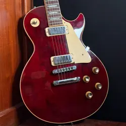 1976 GIBSON LES PAUL DELUXE - WINE RED