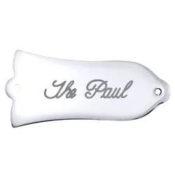2 HOLE GUITAR TRUSS ROD COVER BELL-SHAPE STEEL PLATE 