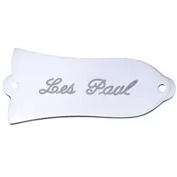 2 HOLE GUITAR TRUSS ROD COVER BELL-SHAPE STEEL PLATE 