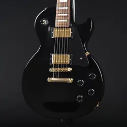 GIBSON LES PAUL STUDIO GOLD HARDWARE ~EBONY~ MADE IN 2009