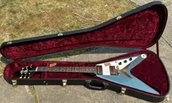 2014 GIBSON CUSTOM SHOP 59 FLYING V PELHAM BLUE W/OHSC