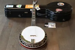 GIBSON RB-250 MASTERTONE 5-STRING BANJO + CROSSROCK HARD-CASE