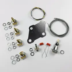 PREMIUM WIRING KIT FOR GIBSON LES PAUL (3-WAY, .022 CAPS, VINTAGE STYLE)