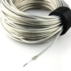 BRAIDED SHIELD PUSH BACK CLOTH VINTAGE GUITAR WIRE~USA~GIBSON SG~BRAND NEW