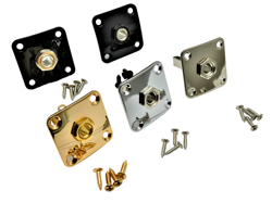 SQUARE JACK PLARE AND JACK FOR GIBSON LEAS PAUL NICKEL/CHROME/BLACK/GOLD