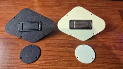 GIBSON USA LES PAUL REAR CAVITY COVER REPLACEMENT SET W BATTERY COMPARTMENT -NEW