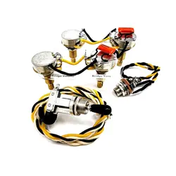 GIBSON LES PAUL WIRING HARNESS 50'S WIRING CUSTOM SD - ORANGE DROP .022