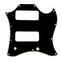 VINTAGE ACCURATE BLACK/CREAM 5 PLY PICKGUARD FOR 1966-1972 GIBSON SG SPECIAL USA
