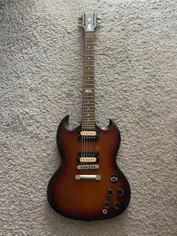 GIBSON USA SGJ SG HH 2014 FIREBURST 120TH ANNIVERSARY RARE GUITAR + GIG BAG