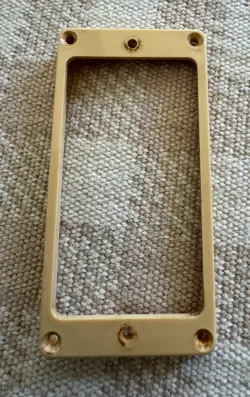 SUN-FADED RELIC CREAM PICKUP HUMBUCKER RING EPIPHONE GIBSON SG FLAT BOTTOM #724