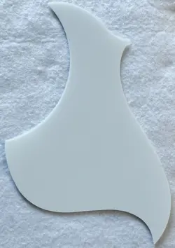 FOR GIBSON SONGWRITER STYLE ACOUSTIC GUITAR SELF ADHESIVE PICKGUARD,WHITE