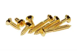 MOUNTING RING SCREWS FOR GIBSON LES PAUL - GOLD