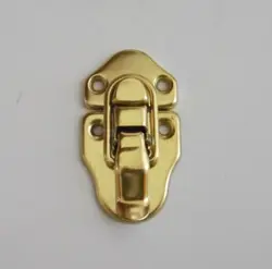 GIBSON - FENDER + OTHERS CASE LATCHES, BRASS, SMALL ONE, W / RIVETS, DRAW LATCH