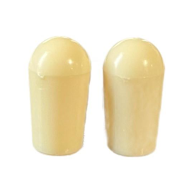 NEW - SWITCH KNOB (2) FOR GIBSON USA SWITCH - CREAM