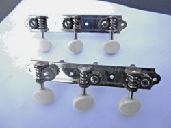 VINTAGE WAVERLY GUITAR TUNERS, 1960'S, HARMONY, GIBSON,  SCREWS, VERY CLEAN